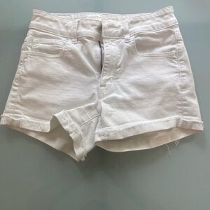 American Eagle Outfitters Bright White Jean Shorts